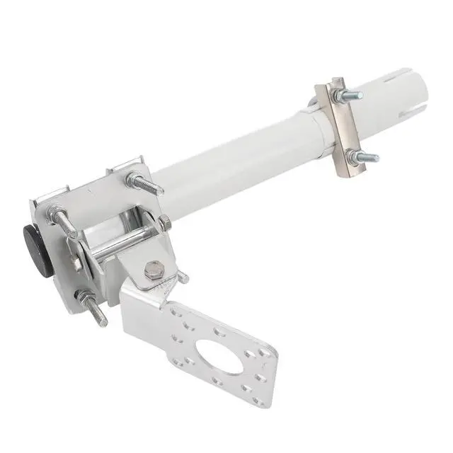 Alt view image 2 of 5 - Satellite Antenna Pole Mount Kit, Alloy Steel, Adjustable Tilt Bracket, V2 Compatible