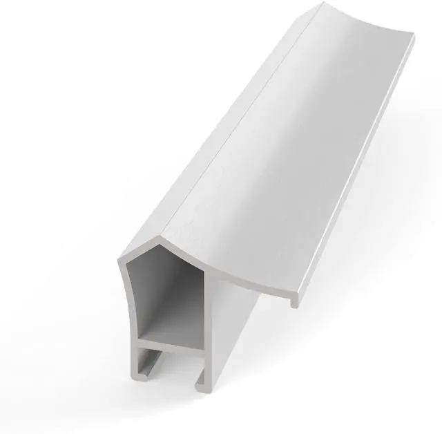 Alt view image 5 of 5 - Pure White Prismatic 32" Alloy Deco TV Frame - Compatible ONLY with Samsung The Frame TVs (Fits 2021-2026, LS03A, LS03B, LS03C, LS03D, LS03FA)