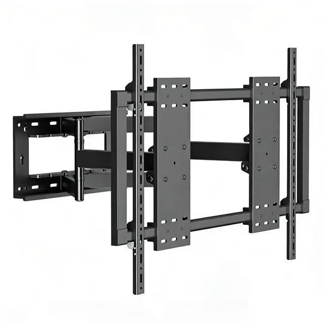 Main image of GUZHIKU 120 115 110 105 100 98 90 86 85 inch TV Wall Mount, Large Screen Ultrathin Full Motion TV Bracket for 50-120" up to 242 lbs Tilt, Swivel, Extension, Leveling Max VESA 1000x600mm, Black, Y10