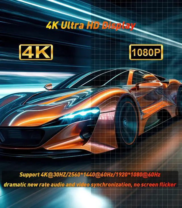 Alt view image 3 of 5 - SWITCHFLUX Wireless HDMI Transmitter and Receiver, 4K Plug & Play Portable 2.4G/5G Upgrade USB C Wireless HDMI Extender Kit for Streaming Video and Audio to HDTV/Monitor from Martphone/T