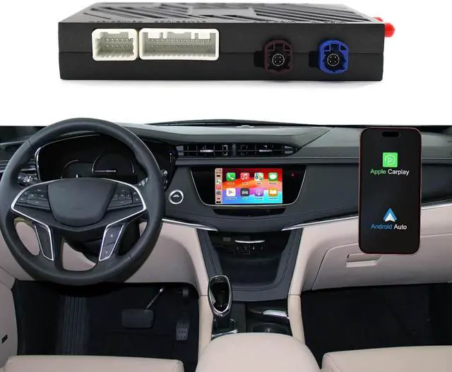 Main image of Wireless CarPlay Retrofit Kit for Buick and Cadillac Interface Box