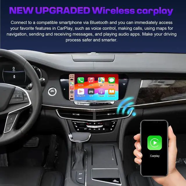 Alt view image 4 of 5 - Wireless CarPlay Retrofit Kit for Buick and Cadillac Interface Box