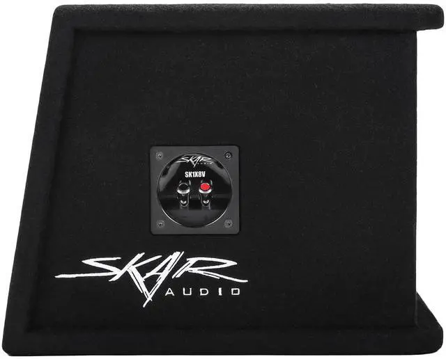 Alt view image 3 of 5 - Skar Audio SK1X8V Single 8" Universal Fit Ported Subwoofer Enclosure