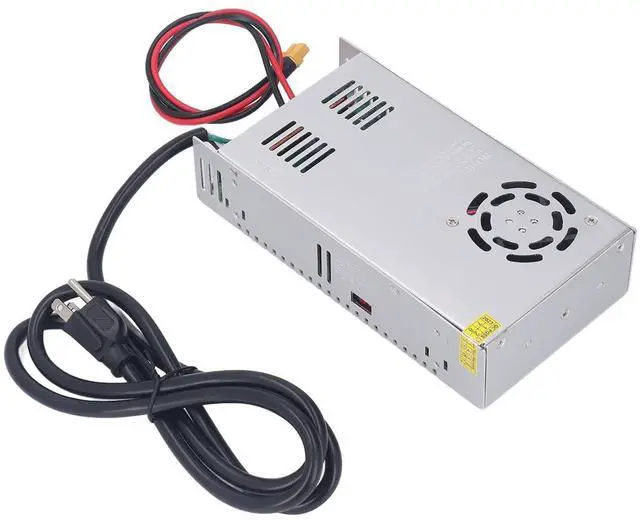 Main image of AC to DC Converter PCP Air Compressor 110V to 12V Power Supply Aluminum Alloy Shell US Plug