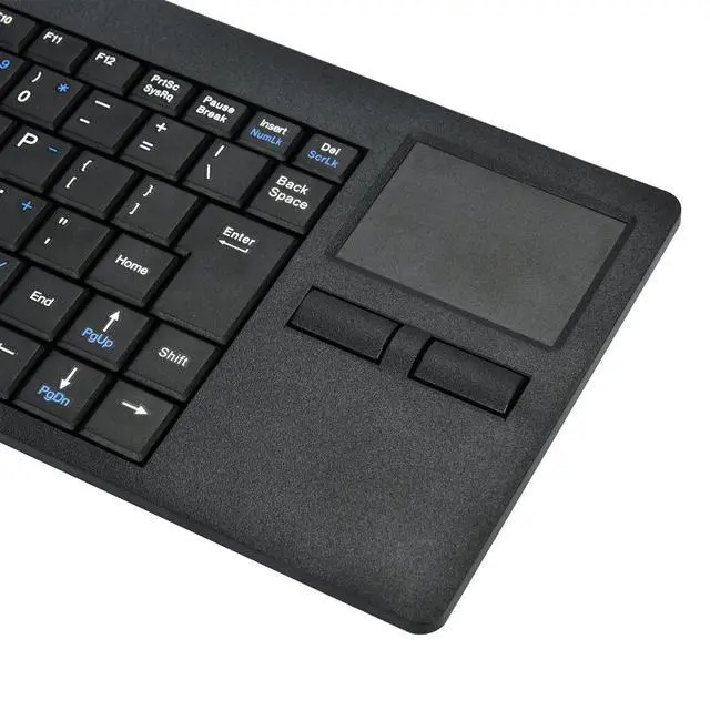 Alt view image 4 of 5 - M MC Saite MCSaite Wired Silm Keyboard with Touchpad - Portable Scissors Foot Structure - USB Port with 1 Hubs Fit with Professional or Industrial Use