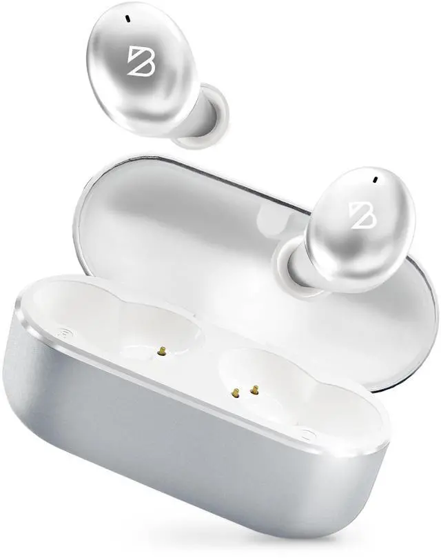 Main image of Back Bay Audio Wireless Earbuds for Small Ears, Award-Winning Sound w/Bass Mode, Durable Sweatproof Bluetooth Earbuds, Comfortable for All Ears