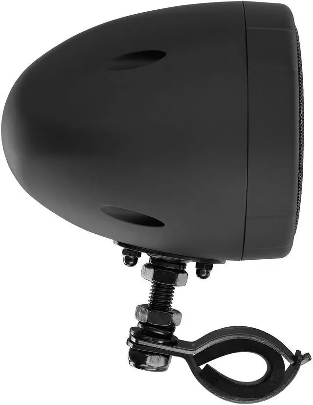 Alt view image 4 of 5 - BOSS Audio Systems MCBK520B Motorcycle 3 Inch Stereo Speakers and Amplifier Audio Sound System - Bluetooth 2 Channel Amplifier, Weatherproof, FM Tuner, USB, SD, Auxiliary In, ATV UTV Compatible