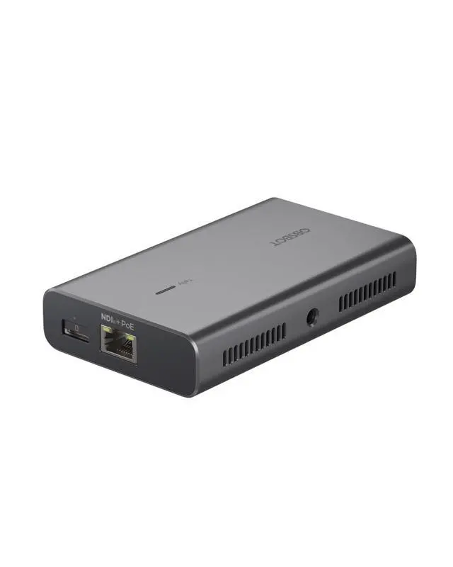 Alt view image 5 of 5 - OBSBOT UVC to NDI Adapter, USB-C to NDI Convert, PoE,Micro SD Card Supported, Video Converts Compatible Series Webcam and Other UVC Webcam for Streaming Accessories, Content Creator Kit.