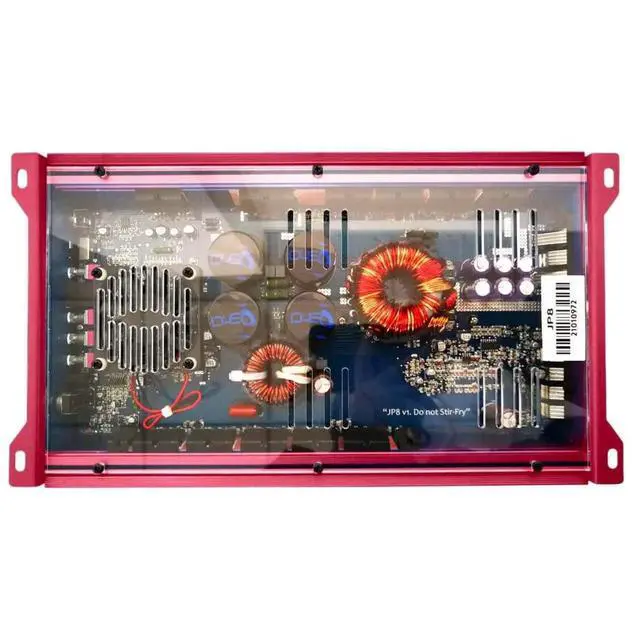 Alt view image 2 of 2 - DOWN4SOUND JP8 V1.5 - RED ^^ 800W+ RMS Amplifier
