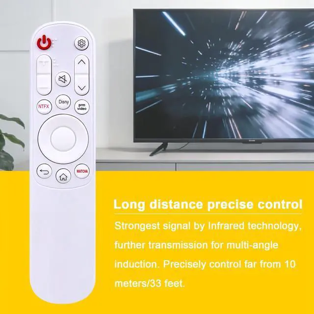 Alt view image 2 of 5 - ALLIMITY AKB76039307 Replacement Remote Control fit for LG StanbyME 27 Class LED Full HD Smart webOS Touch Screen 27ART10AKPL.AAU 27ART10AKPL.AWM 27ART10AKPL 27ART10AKPL.AHK
