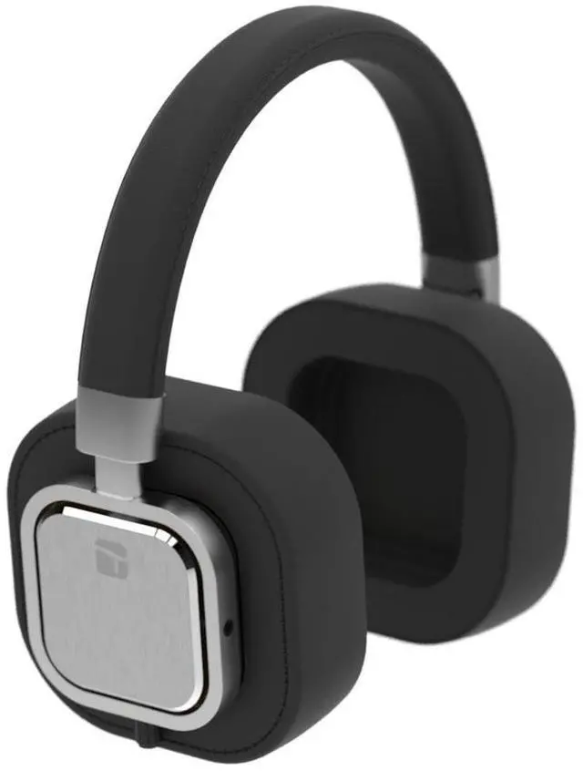 Alt view image 2 of 5 - Torque Audio On/Over Ear Customizable Headphone (Brushed Silver Metallic)