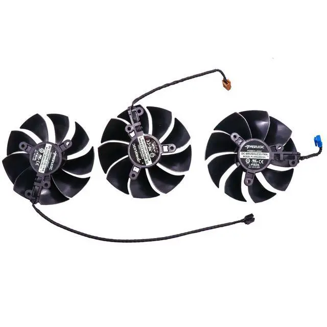 Alt view image 2 of 5 - BestParts NEW Graphics Card Cooling Cooler Fan Replacement for EVGA XC3 Ultra RTX3080ti 3080 3070 3070ti