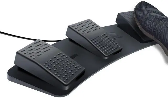 Main image of PCsensor Foot Pedal PC Triple Foot Switch Programmable Keyboard Customized Hotkey Video Game Office Equipment Control HID