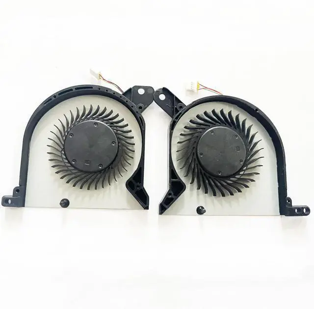Main image of Fleshy Leaf CPU+GPU Cooling Fan Replacement for Dell Alienware13 ALW13E P56G M13X DC5V Series 0XXR13 DFS501105PR0T FFTN DFS170005030T FFTM