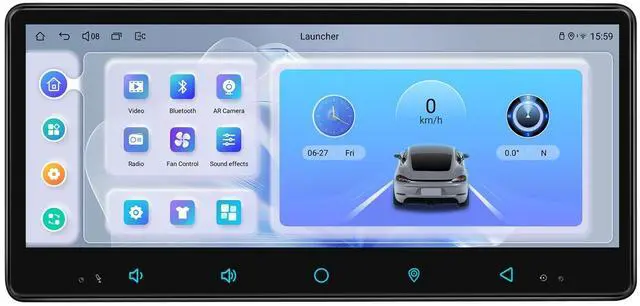 Main image of Joying Car Radio for Jeep Wrangler JK 2011-2018 Upgrade Android 13 Floating Stereo 8.9" IPS Touchscreen 4GB+64GB with Wireless CarPlay & Android Auto, Bluetooth, GPS, AM/FM, SWC(JY-JP109T4)