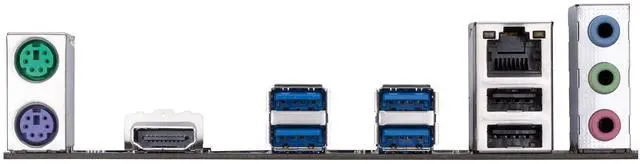 Alt view image 3 of 5 - GIGABYTE GA-Z270P-D3 LGA1151 Intel Z270 2-Way Crossfire ATX DDR4 Motherboard