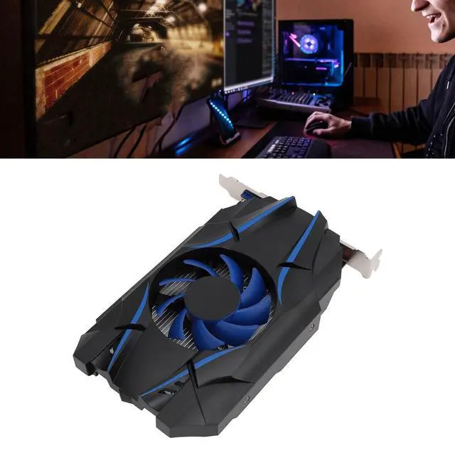 Alt view image 5 of 5 - SENECESLI 2GB GDDR5 Graphics Card ^^ 6008MHz Core Clock, Passive Cooling & DirectX 12 Support Ideal for HD Media & Light Gaming