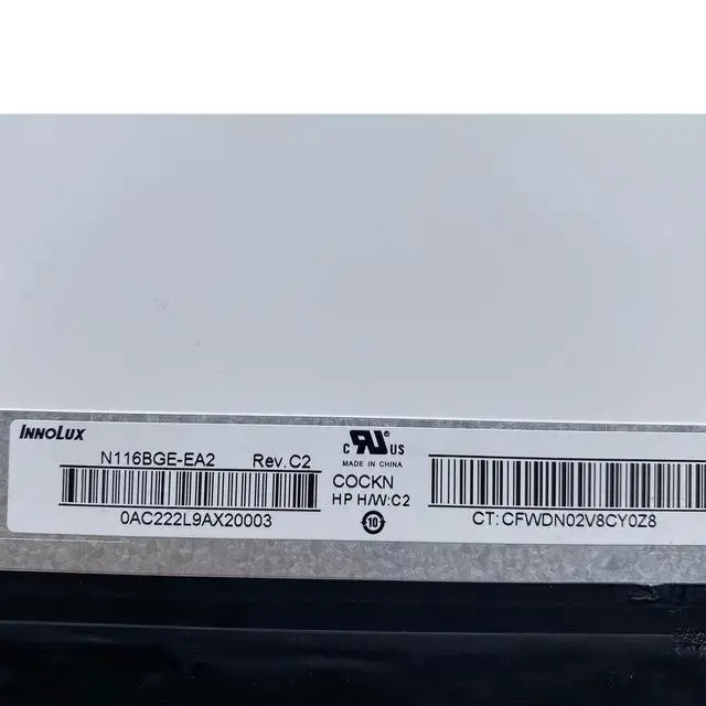 Alt view image 5 of 5 - AKSHXGD Screen Replacement for N116BGE-EA2 REV. C1 Laptop LED Display Digitizer Panel 1366X768 TN 30 pins WXGA 11.6" LCD Matte (Non Touch)