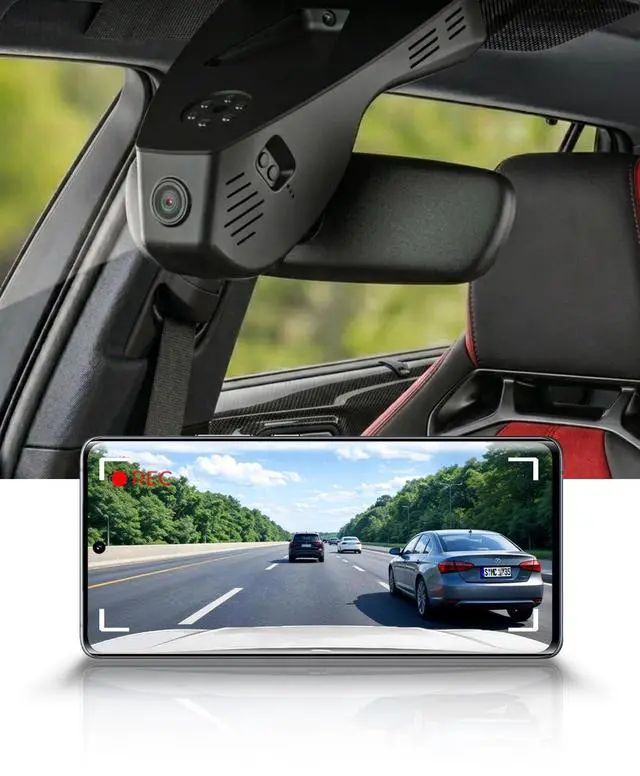 Main image of Fitcamx 4K Dash Cam Compatible with Toyota GR Supra 2020-2026 (HD2-4031), Integrated OEM Look, UHD 2160P Video, Built-in WiFi & APP, Loop Recording, G-Sensor, Night Vision, Easy to Install, 64GB Card