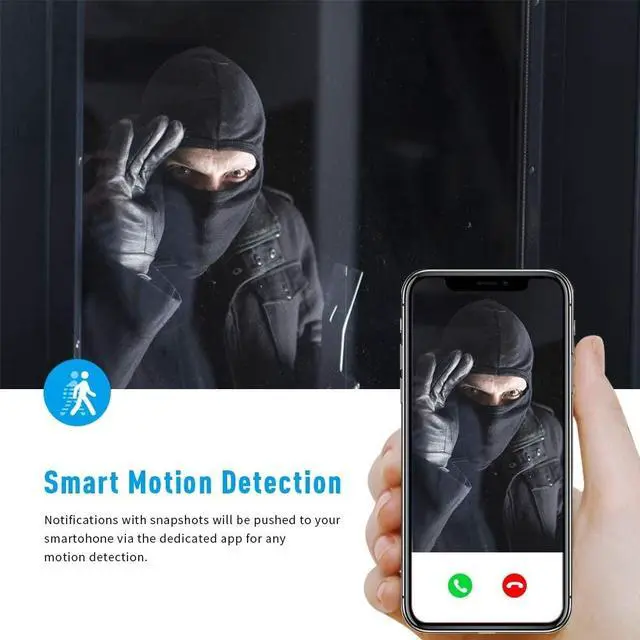 Alt view image 3 of 5 - Smart USB Camera Charger WiFi , HD 1080P Wireless Camera, Security Camera App Live Feed for Home Indoor & Outdoor