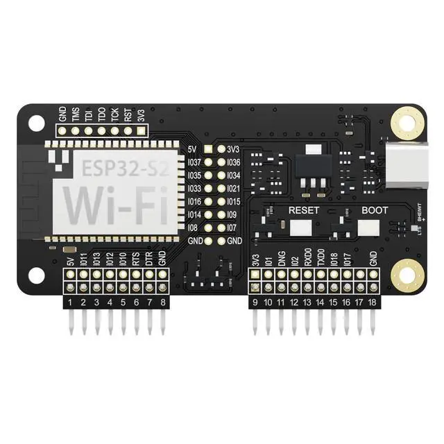 Alt view image 3 of 5 - Wi-Fi Developer Board for Flipper Zero with Protective Case - Retro Clear Purple