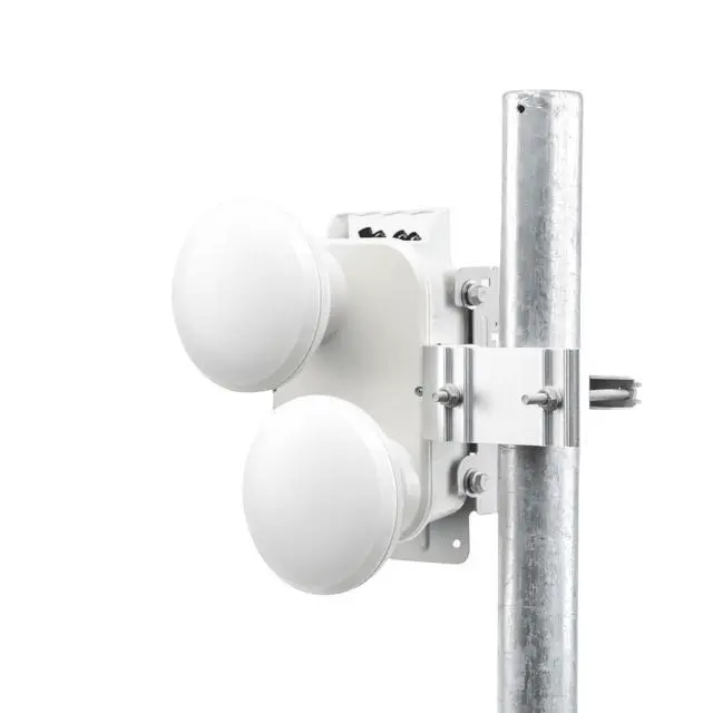 Alt view image 2 of 4 - Cambium Networks ePMP Dual Horn Antenna - 5 GHz - 4x4 MU-MIMO - Consistent 5.1 GHz to 6.1 GHz Range - 60 Degree Coverage - Mounting Brackets and Cables Included - C050900D025A