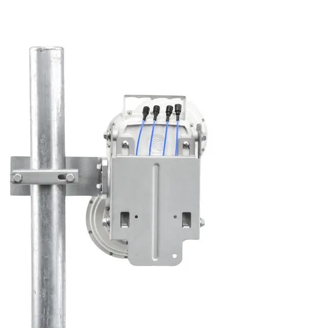 Alt view image 3 of 4 - Cambium Networks ePMP Dual Horn Antenna - 5 GHz - 4x4 MU-MIMO - Consistent 5.1 GHz to 6.1 GHz Range - 60 Degree Coverage - Mounting Brackets and Cables Included - C050900D025A