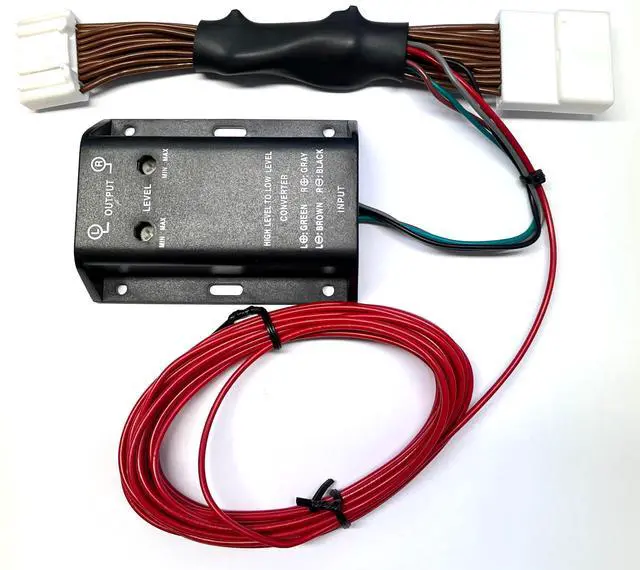 Main image of Add an Amp Amplifier Adapter Interface to Factory OEM Car Stereo Radio System for Select Infinit Nissan and Subaru Vehicles- Add Subwoofer Bass Amp - Important: See Compatible Vehicles Listed Below