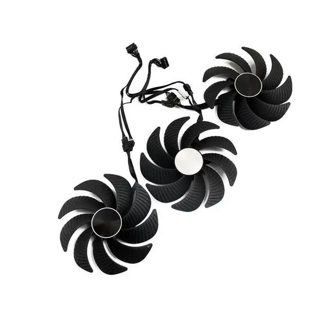 Alt view image 3 of 5 - PLD10020B12H DC12V 4PIN Graphics Fan RTX4090 RTX4080 for GIGABYTE GeForce RTX 4090 4080 4070 Ti Master Cooling Fan
