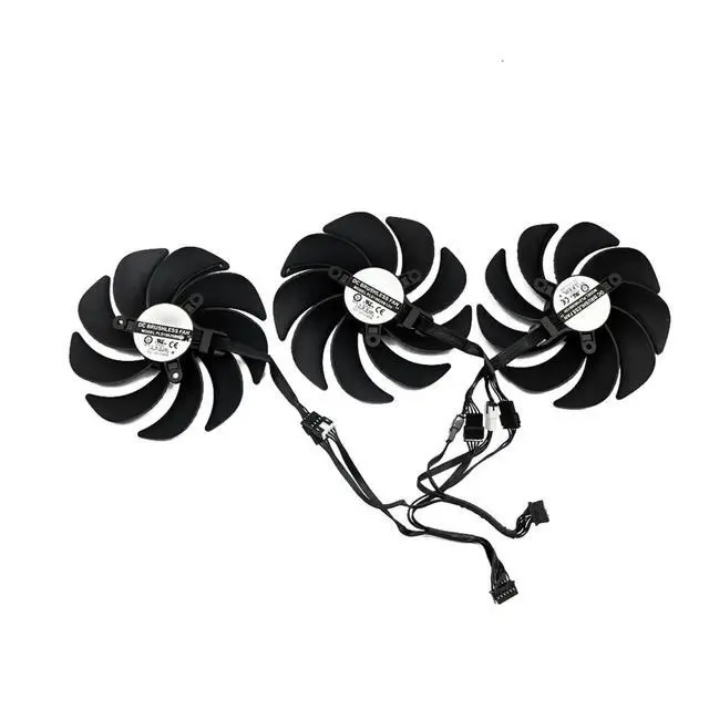 Alt view image 4 of 5 - PLD10020B12H DC12V 4PIN Graphics Fan RTX4090 RTX4080 for GIGABYTE GeForce RTX 4090 4080 4070 Ti Master Cooling Fan