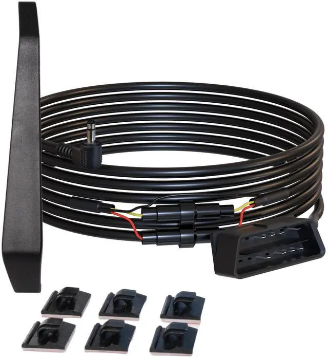 Main image of Vueroid OBD2 Power Cable for Dash Cam, OBDII Constant Power Supply Cable, Plug & Play, Supports Parking Mode, Low Voltage Protection