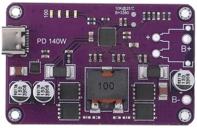 Main image of Charge Discharge Integrated Module, 140W Type C PD3.1 Charging Board, for PD3.1 Fast Charging Input Output Protocols