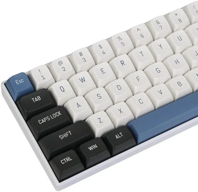 Main image of Fogruaden 160 Keycap Set, Double Shot Keycaps, CSA Profile Custom Keycaps for Mechanical Keyboard Keycap(Arctic)