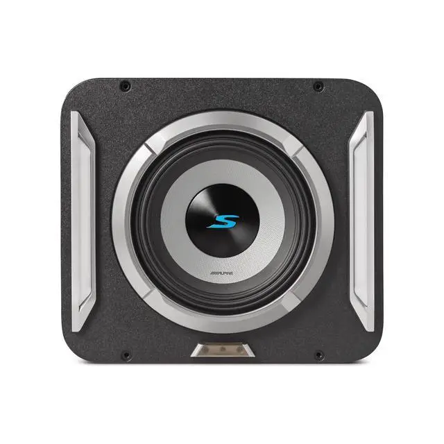 Alt view image 4 of 5 - Alpine S2-SB12 12" S-Series Halo PrismaLink Preloaded Subwoofer Wedge Enclosure with RGB Lighting