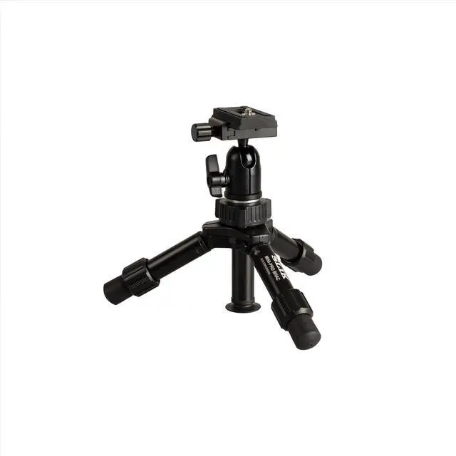 Main image of SLIK MINI PRO BHAC Table Top Tripod w/Arca Compatible Ball Head 9" Tall (611-904) - Folds Down to 8", Weighs 14oz, Supports 4.4lbs - Great for Action Camera, Travel and Macro Photography