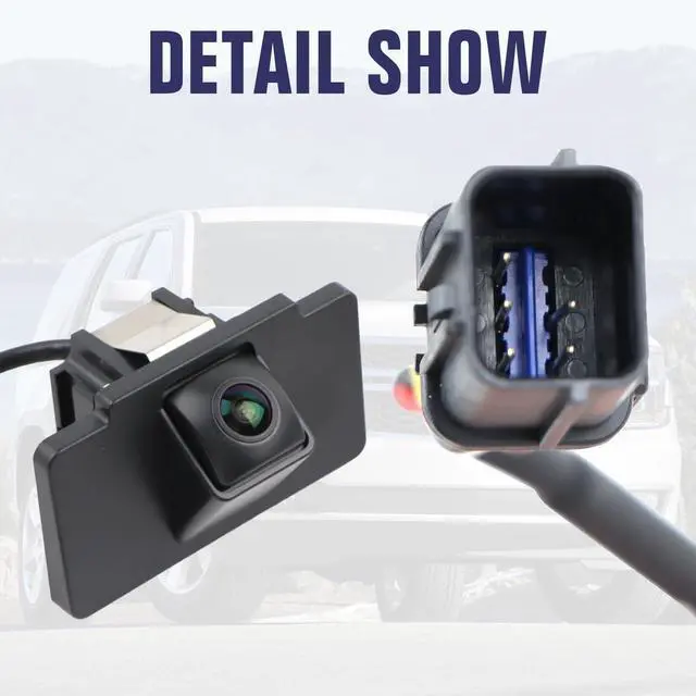 Alt view image 3 of 5 - SAOKNCE Rear View Backup Camera Compatible with 2014-2016 Kia Cadenza Park Assist Camera Replace# 95760-E8000
