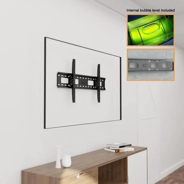 Alt view image 4 of 5 - Stellar Mounts Ultra Slim Flat TV Wall Mount Bracket for Sony KD75X80K TV: 75" 4K Ultra HD, Low 1.4" Profile, Heavy Duty Steel, Flush to Wall, Simple Install