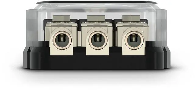 Alt view image 5 of 5 - DS18 3ANL-150A/1X0GA In/3X4GA Out ANL Fuse Distribution Holder with Three 150A Fuses