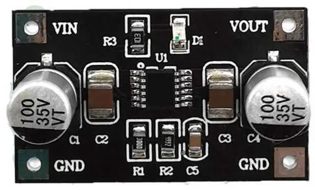 Main image of Taidacent LT3045 Linear Voltage Regulator Board Low Noise Dropout Parallel Adjustable Buck Converter 5V 9V 12V 15V (9V Output)