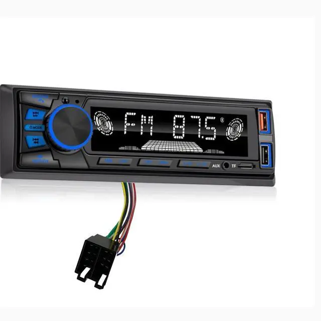 Main image of Bluetooth Single DIN John JD Deere Tractor Stereo with Handsfree and App Control FM/ MP3/SD/AUX/Dual USB/EQ/Quick Charge