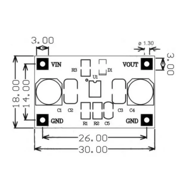 Alt view image 3 of 5 - Taidacent LT3045 Linear Voltage Regulator Board Low Noise Dropout Parallel Adjustable Buck Converter 5V 9V 12V 15V (9V Output)