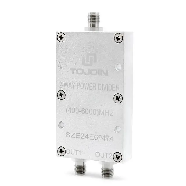 Alt view image 4 of 5 - TOJOIN Passive Power Splitter/Divider 2 Way for SMA Connectors, Coaxial Cable Splitter 0.4-6GHz for RF/Microwave Measurements Accessories Splitter Coaxial, for Antenna System (PS-2SM-0460)
