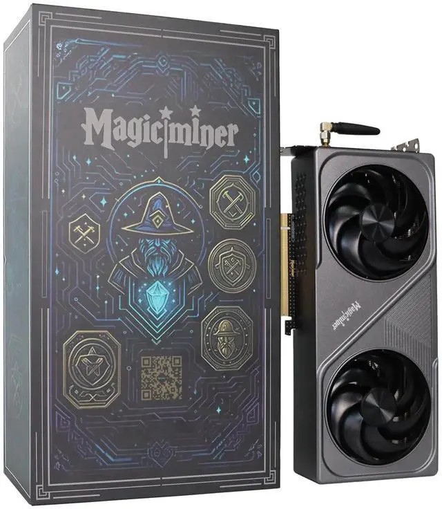 Main image of Magicminer BG01 Bitcoin Miner 4.5TH/s SHA-256 ASIC Mining Machine 120W Low Power WiFi RJ45 Connectivity Dual Fan Cooling Quiet Crypto Miner for Home Office Desktop Use