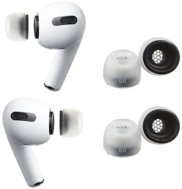 Main image of AZLA MAX for Airpods Pro 1st & 2nd Gen (SS) Airpod Pro Ear Tip Replacement Airpod Pro Tips with Premium Silicone, Airpod Pro Tips, Airpod Ear Tips