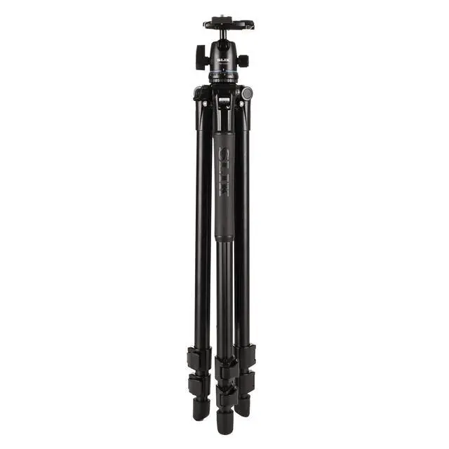 Alt view image 2 of 5 - Slik Pro AL-523BH5 Aluminum Tripod w/PBH-535AS Professional Ball Head