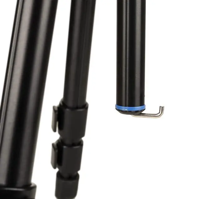 Alt view image 4 of 5 - Slik Pro AL-523BH5 Aluminum Tripod w/PBH-535AS Professional Ball Head