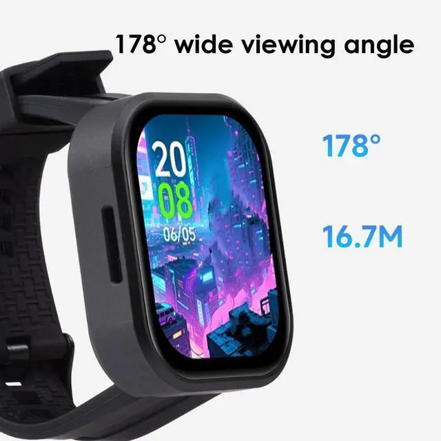 Alt view image 4 of 5 - SENECESLI ESP32-S3 Touch Watch Development Board with 2.06 Inch Display, 400mAh Battery, WiFi Bluetooth 5, IMU RTC, for Wearable Projects