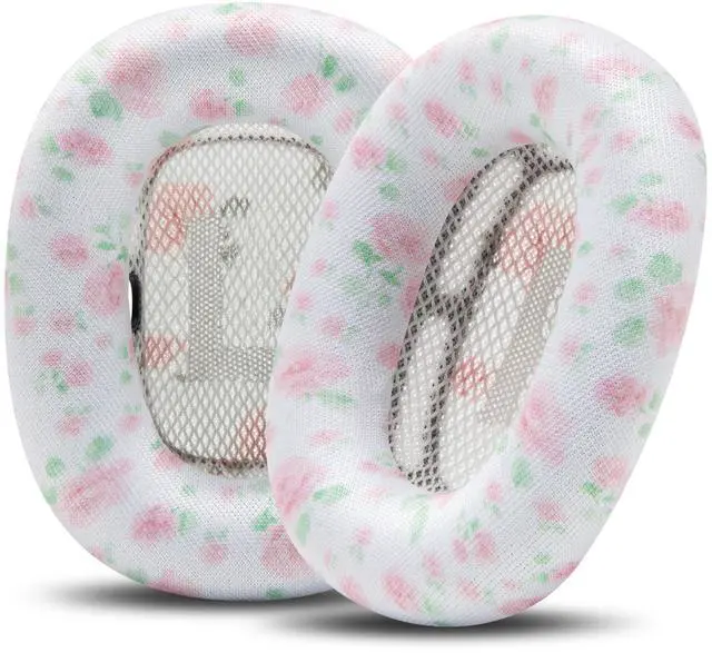 Main image of WC PadZ Max Ear Cushions Compatible with AirPods Max 1 & 2, Made by Wicked Cushions ^^ Soft Fabric, Enhanced Comfort & Unique Style ^^ Floral