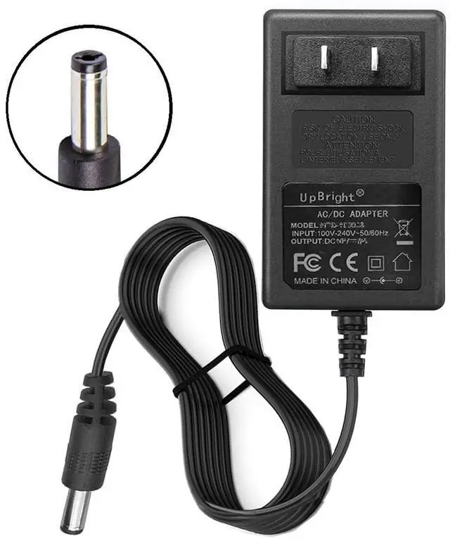 Alt view image 2 of 5 - UpBright 17V 0.7A AC/DC Adapter Compatible with TaoTronics TT-PCA004 Homech HM-PCA004 Massage Gun W&T W&T-AD1812A170070U STS C12C0170V0700U AJ1217-B 2600mAh Li-ion Battery Charger Power Supply Cord