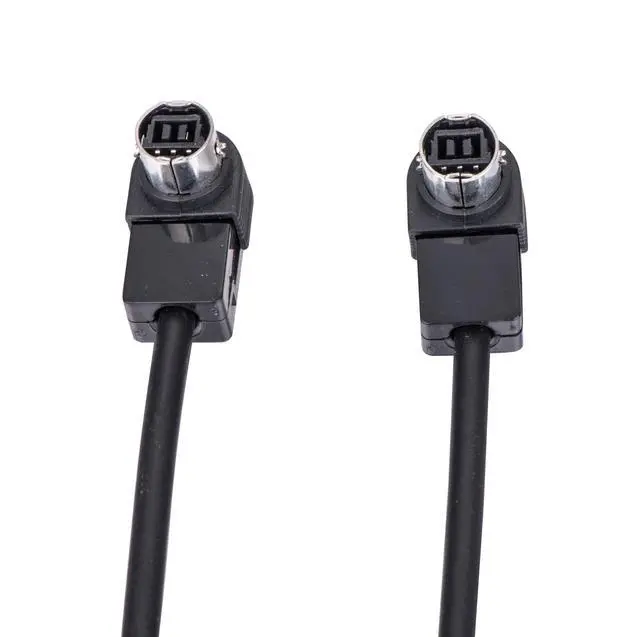 Alt view image 3 of 4 - Yongjiangxia Cd Change Cable Compatible with JVC Alpine Sony Extension Male to Male Full Pin Din Cable Skcw011